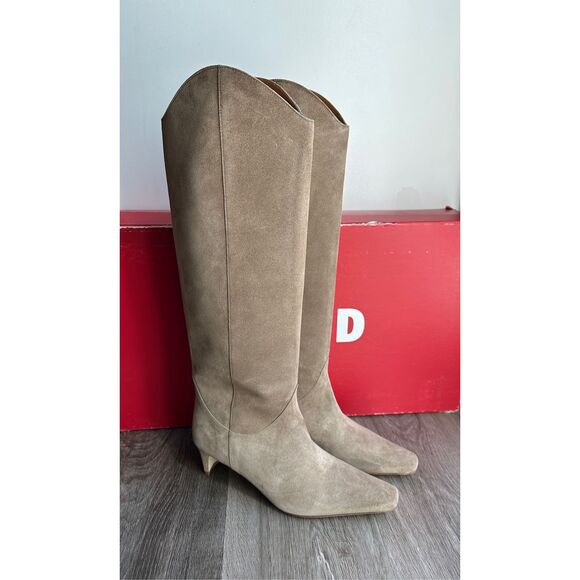 STAUD WESTERN WALLY BOOT DUNE SUEDE EU38/US8 $495 - Picture 10 of 16